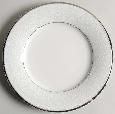 Dynasty Platinum Salad Plate