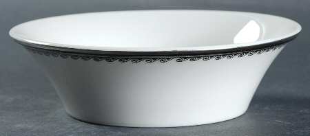 Platinum Court Fruit/Dessert (Sauce) Bowl