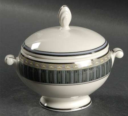Tuxedo Park Sugar Bowl & Lid