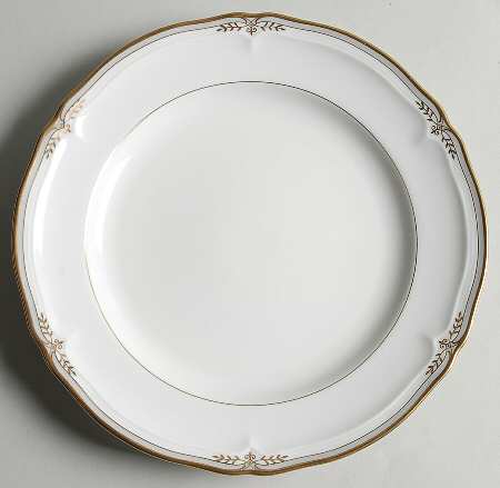 Baronial Gold Salad Plate