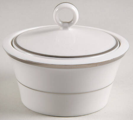 Regency Platinum Sugar Bowl & Lid
