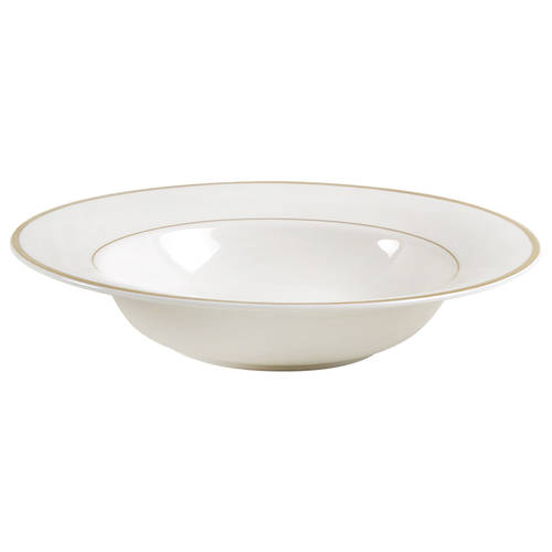 Cameo Gold Rim Soup Bowl by Mikasa
