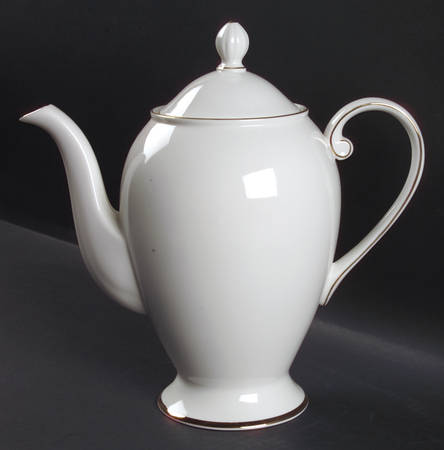 Cameo Gold Coffee Pot & Lid