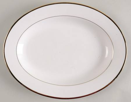 Cameo Gold 14" Oval Serving Platter