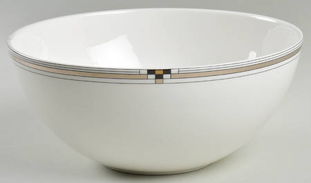 Ebony Jewels 8" Round Vegetable Bowl