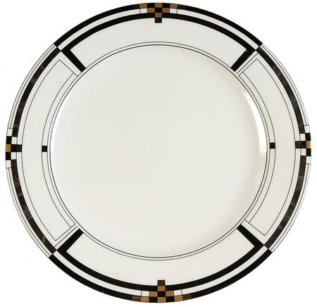Ebony Jewels Salad Plate