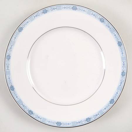 Blue Serenade Salad Plate