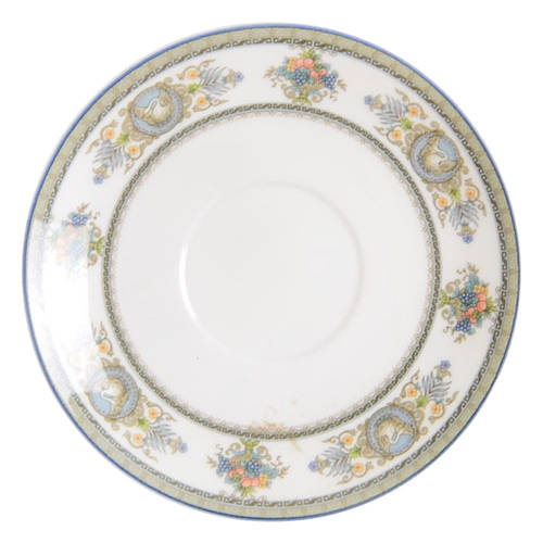 Victorian Crest Saucer