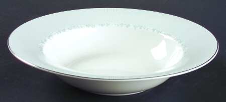 Bridal Lace Rim Soup Bowl