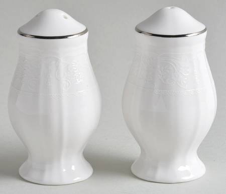 Floral Moire Salt & Pepper Set