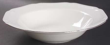 Floral Moire 10" Round Vegetable Bowl