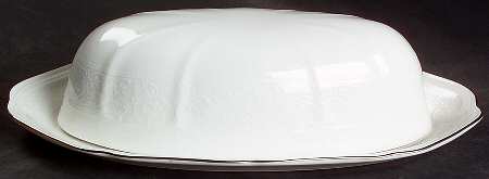 Floral Moire 1/4 Lb Covered Butter