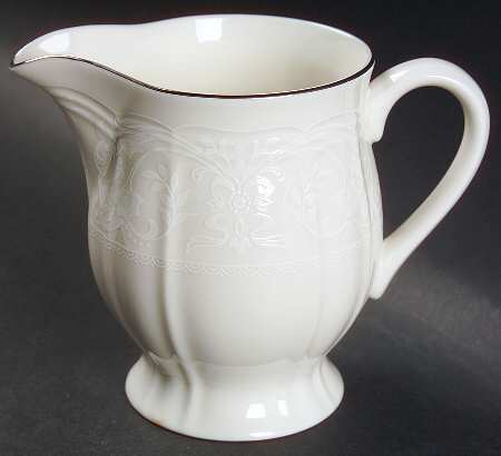 Floral Moire Creamer