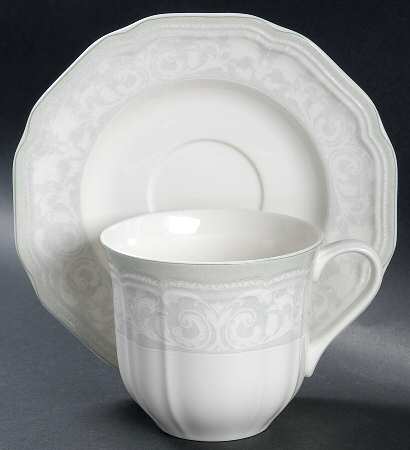 Sabrina Flat Cup & Saucer Set