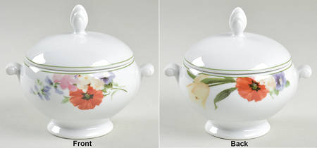 Floribunda Sugar Bowl & Lid