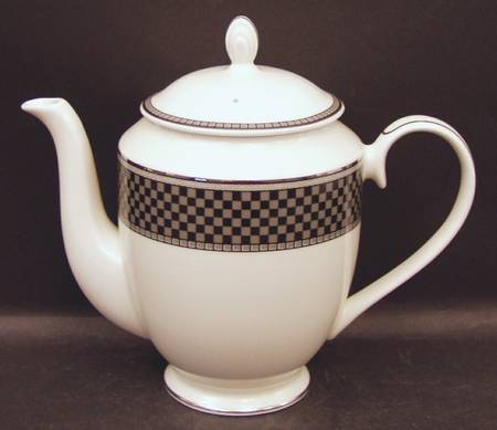 Ebony Mosaic Coffee Pot & Lid