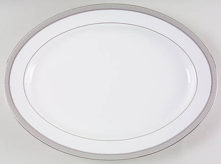 Platinum Crown 15" Oval Serving Platter