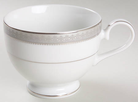 Platinum Crown Footed Cup