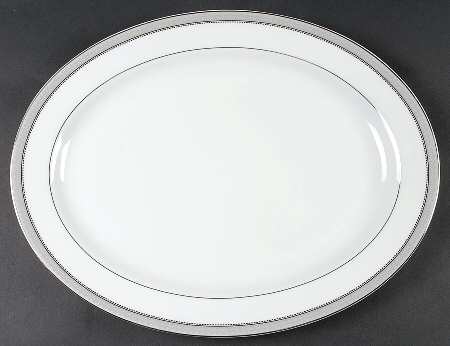 Platinum Crown 16" Oval Serving Platter