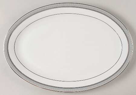 Platinum Crown 14" Oval Serving Platter