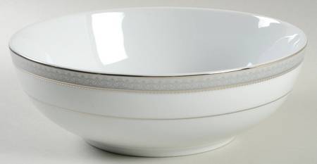 Platinum Crown 9" Round Vegetable Bowl