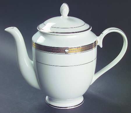 Pearl Ridge Coffee Pot & Lid