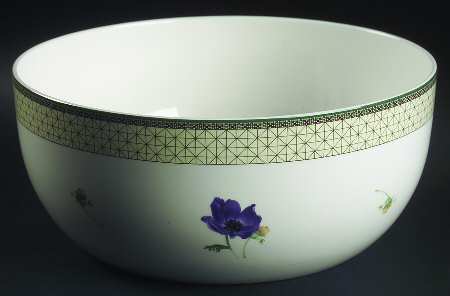 Poppy Memory 9" Round Vegetable Bowl