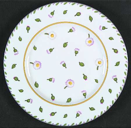 Daisy Place Salad Plate