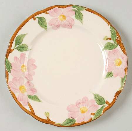 Pink Dogwood Dessert/Pie Plate by Maruta