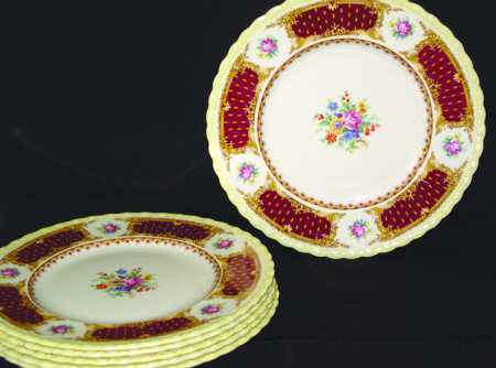 Classic Maroon by Myott Staffordshire