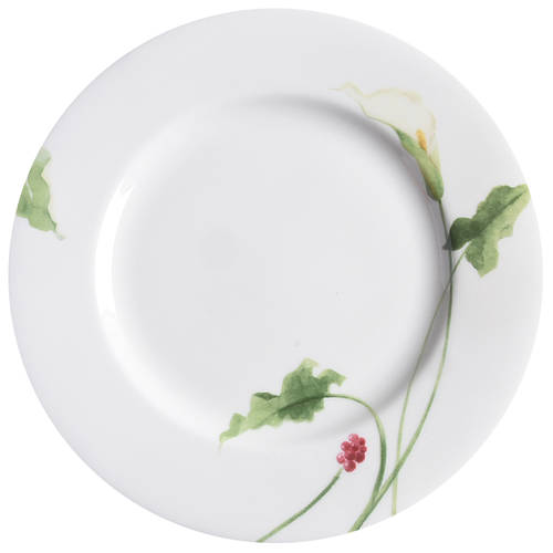 Classic Calla Salad Plate