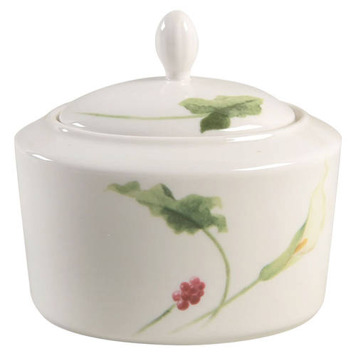Classic Calla Sugar Bowl & Lid