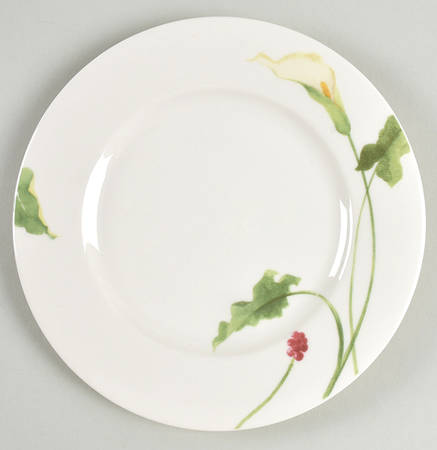 Classic Calla Bread & Butter Plate