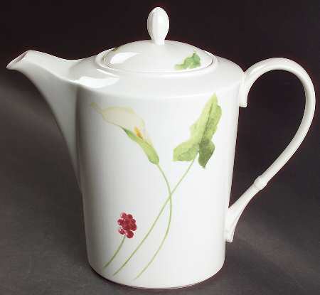 Classic Calla Coffee Pot & Lid