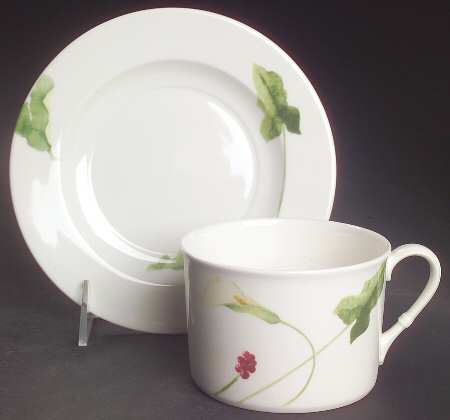 Classic Calla Breakfast Cup & Saucer Set