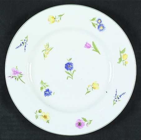 Floral Gallery Salad Plate