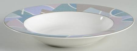 Color Tempo Large Rim Soup Bowl