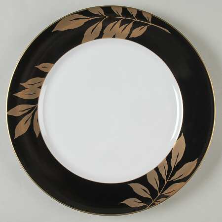 Gold Leaf Black by Mikasa