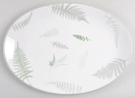 Fern Forest 15" Oval Serving Platter
