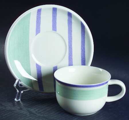 Flat Cup & Saucer Set