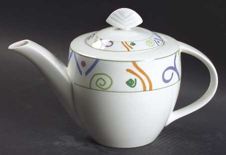 Graffiti Teapot & Lid