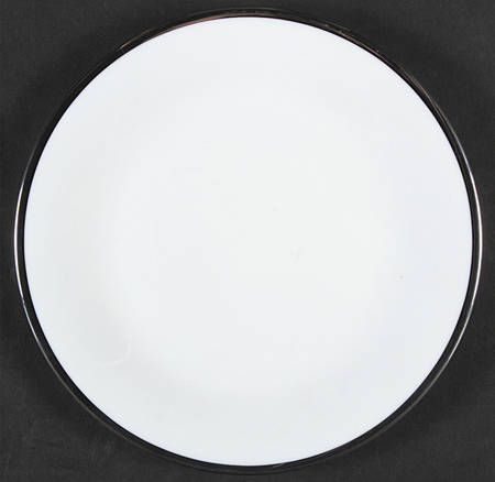 Deco Platinum Salad Plate