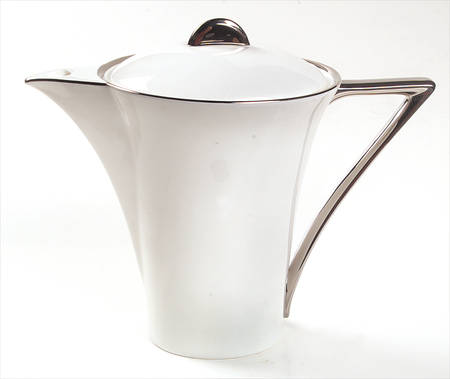 Deco Platinum Coffee Pot & Lid