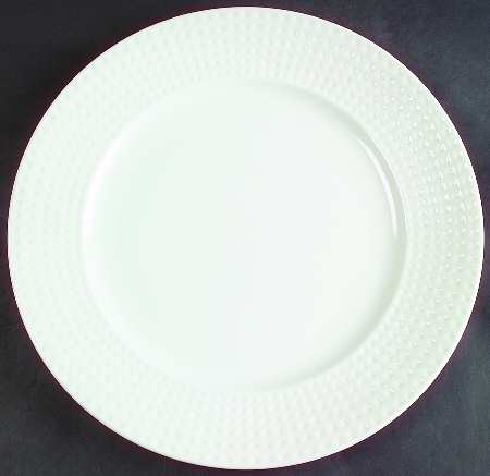 Detail White 12" Chop Plate (Round Platter)