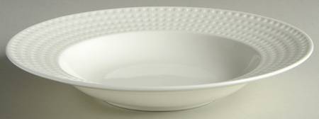 Detail White Large Rim Soup Bowl