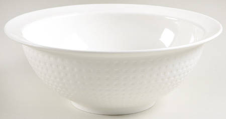 Satin Contrast 9" Round Vegetable Bowl