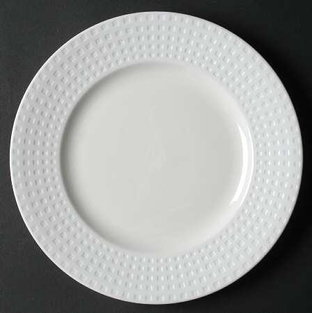 Satin Contrast Salad Plate