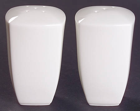 Elegance White Salt & Pepper Set