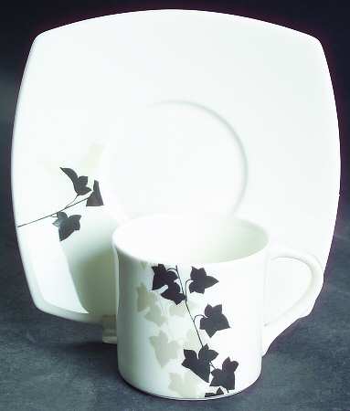 Ebony Shadow Espresso Cup and Saucer Set