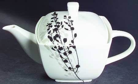 Ebony Shadow Teapot & Lid